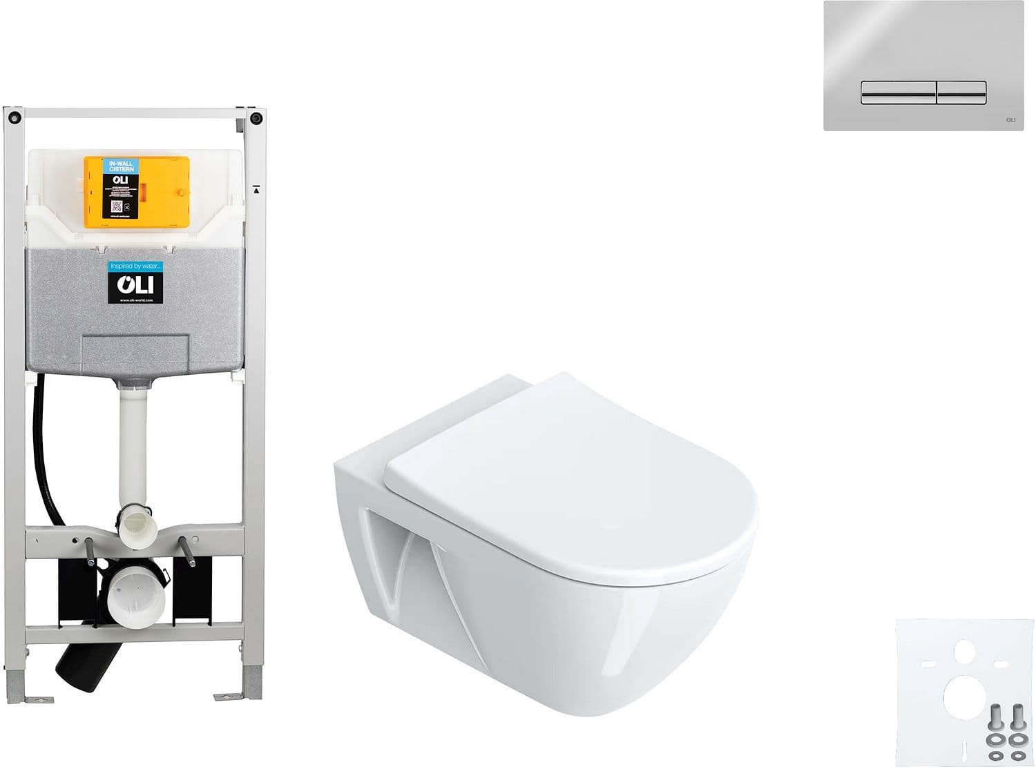 WALLFIX OLI HANGWC SFERA ECO CATALANO GLAM BLINKEND CHROOM
