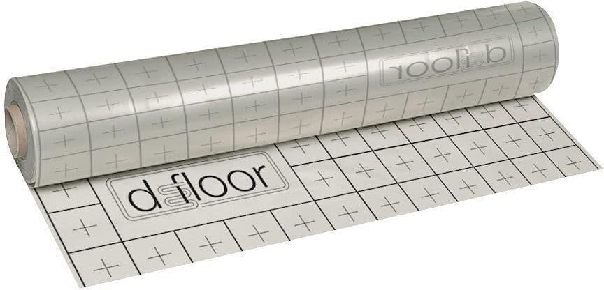 Pe rasterfolie d-floor 1200MM breed rol 75M²