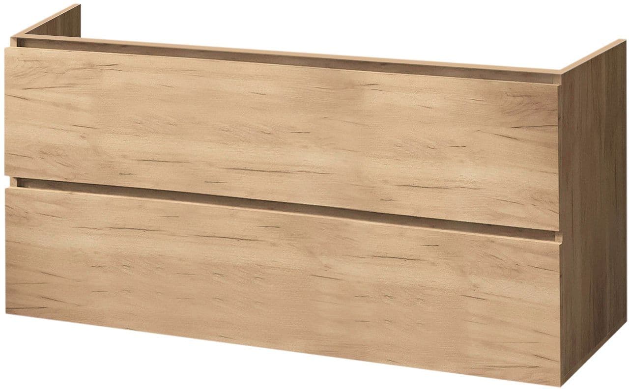 ONDERBOUW 2 LADES ICE 120CM EIK GRIJS