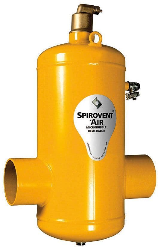 Luchtafscheider spirovent DN050 lasaansluiting