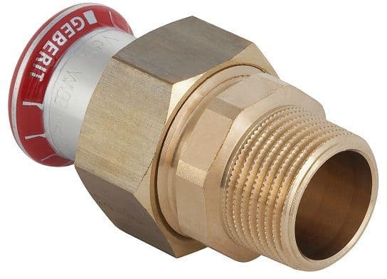 Mapress aansluitwartel Geberit 28MM-4/4" M
