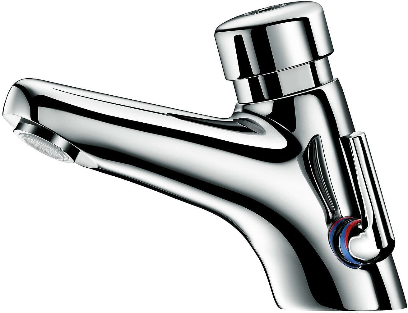Zelfsluitende mengkraan lavabo tempomix 2 Delabie 7SEC chroom