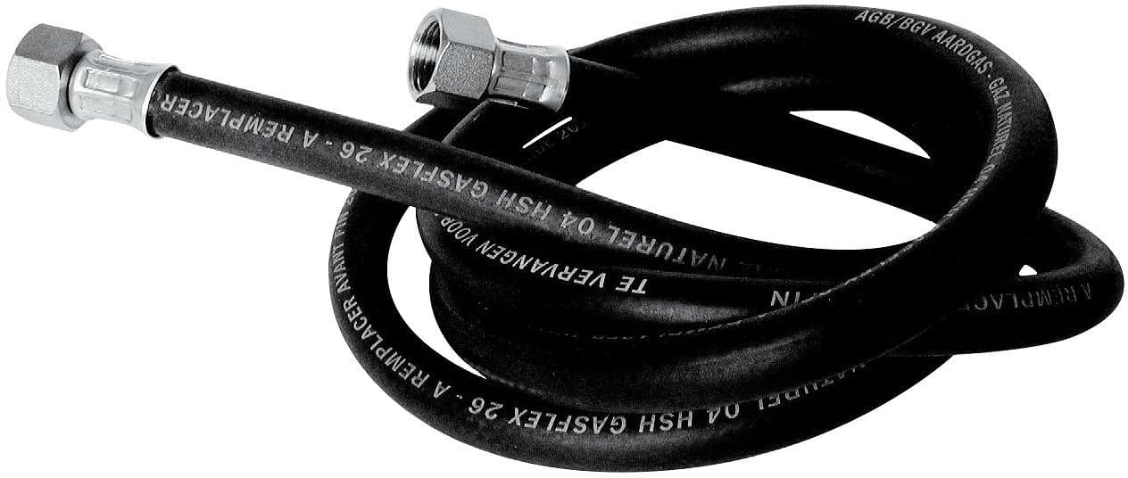 Volledige gasdarm ff +moer 1/2"- 50CM