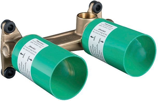 Inbouwdeel 1GREEP mengkraan lavabo muur hg/axor