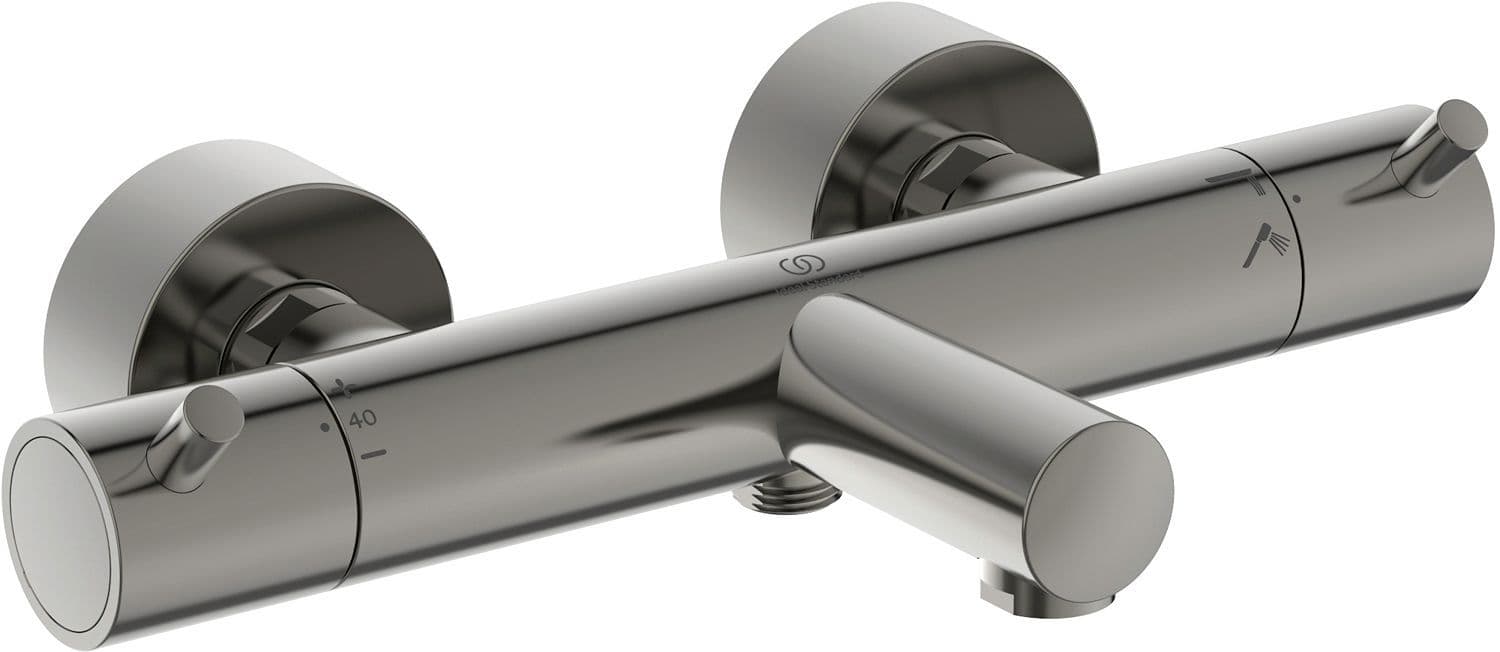 Thermostaat bad Ceratherm T125 Ideal Standard pin Rvs look