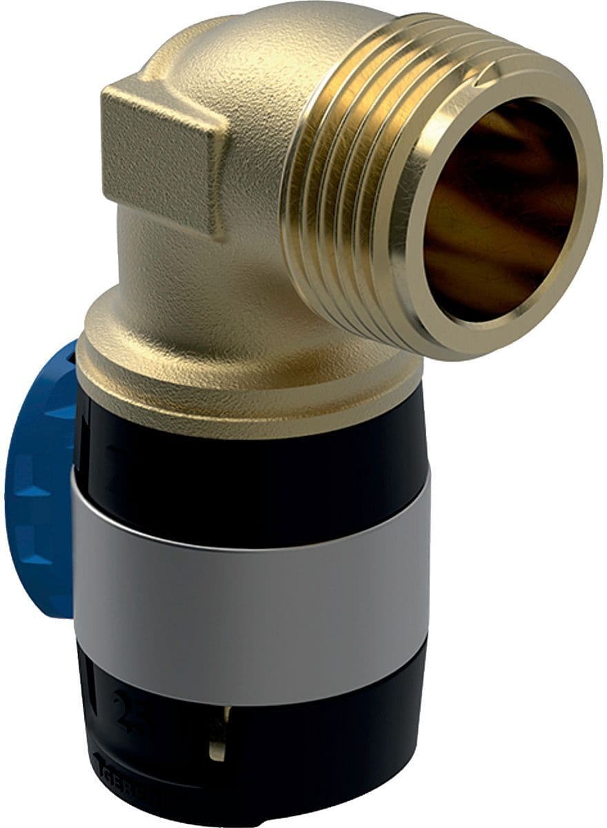 Elleboog 90° 16MM-1/2"M FlowFit Geberit