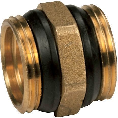 Dubbel nippel+dichting giacomini 3/4"M