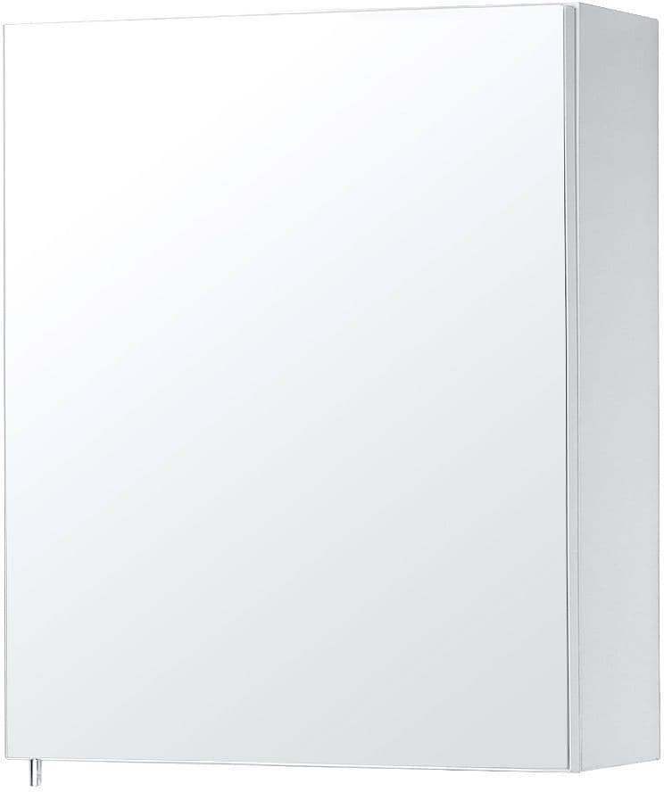 Spiegelkast form/cita 1 deur omkeerbaar 60CM wit