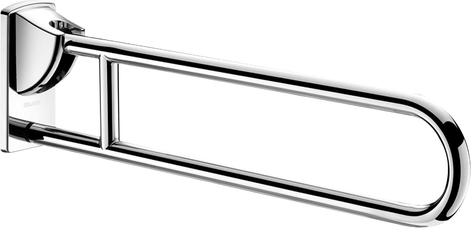 Opklapbare steun 85CM Delabie diameter 32MM glanzend Rvs