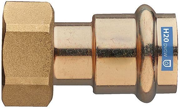 2-DELIGE Koppeling 22MM-3/4"F frabopress H2O