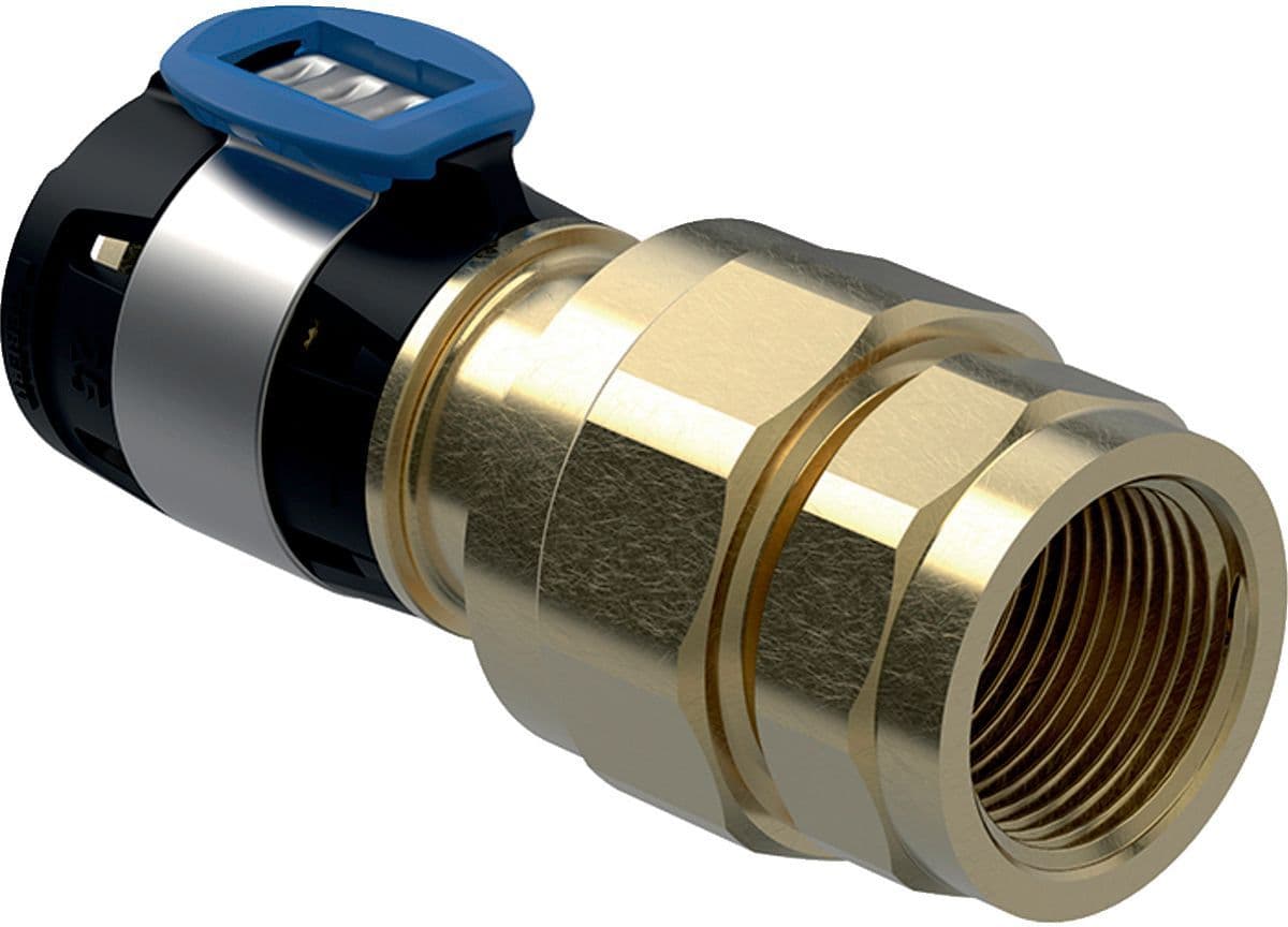 3-DELIGE Koppeling 32MM-1"F FlowFit Geberit