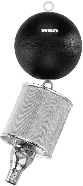 Drijvende zuigkorf+keerklep gr Wilo 5/4"