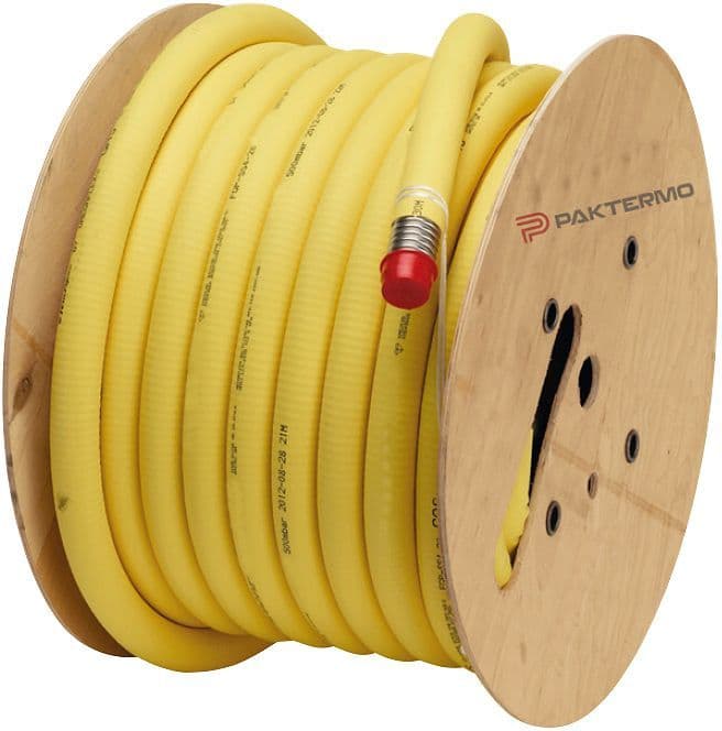 PLT gasflexibel paktermo DN32 (5/4") per rol Van 75M
