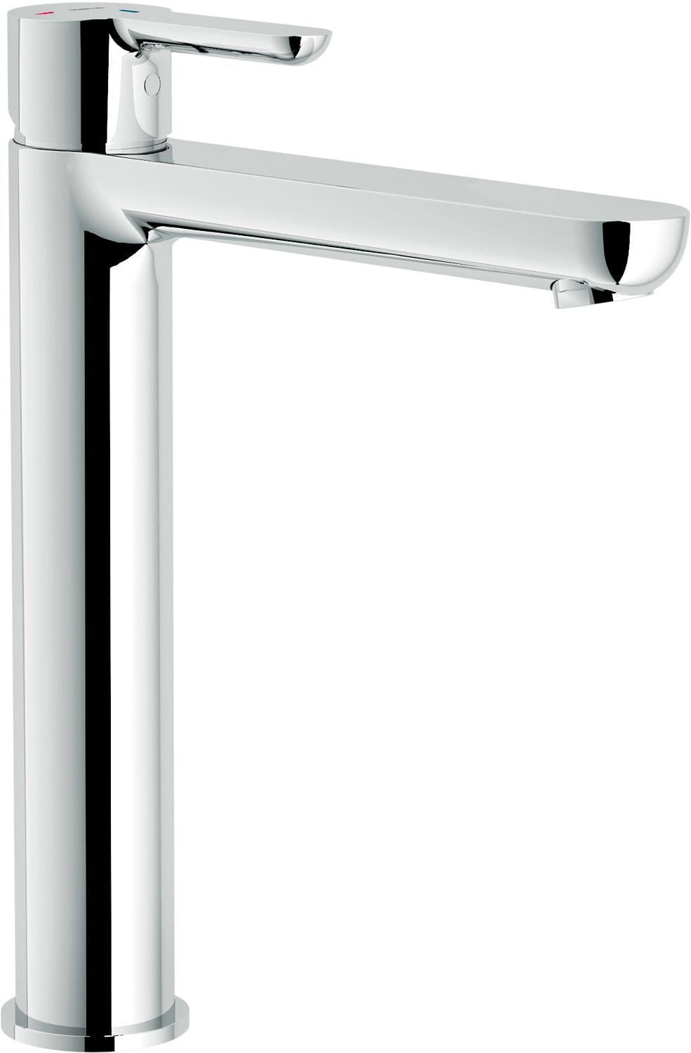 Eengreeps mengkraan lavabo abc hoog met clic clac nobili