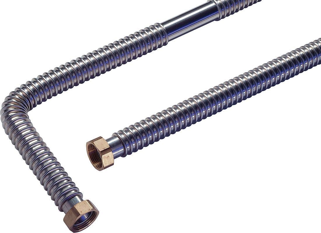 GK Koppeling inox flexibel san DN25 4/4"F