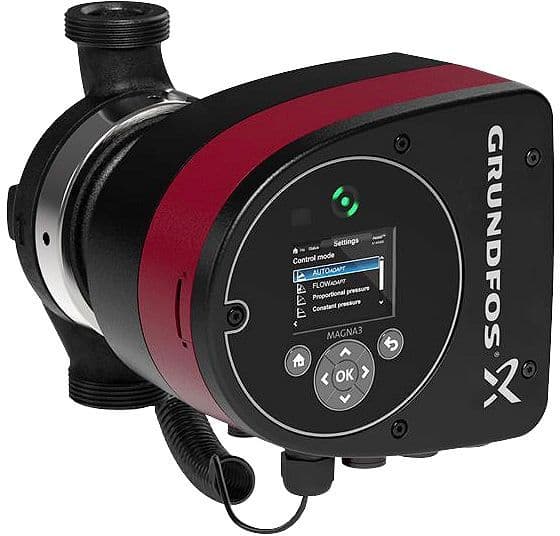 Circulateur chauffage central MAGNA3 25-60 Grundfos L180 6/4"