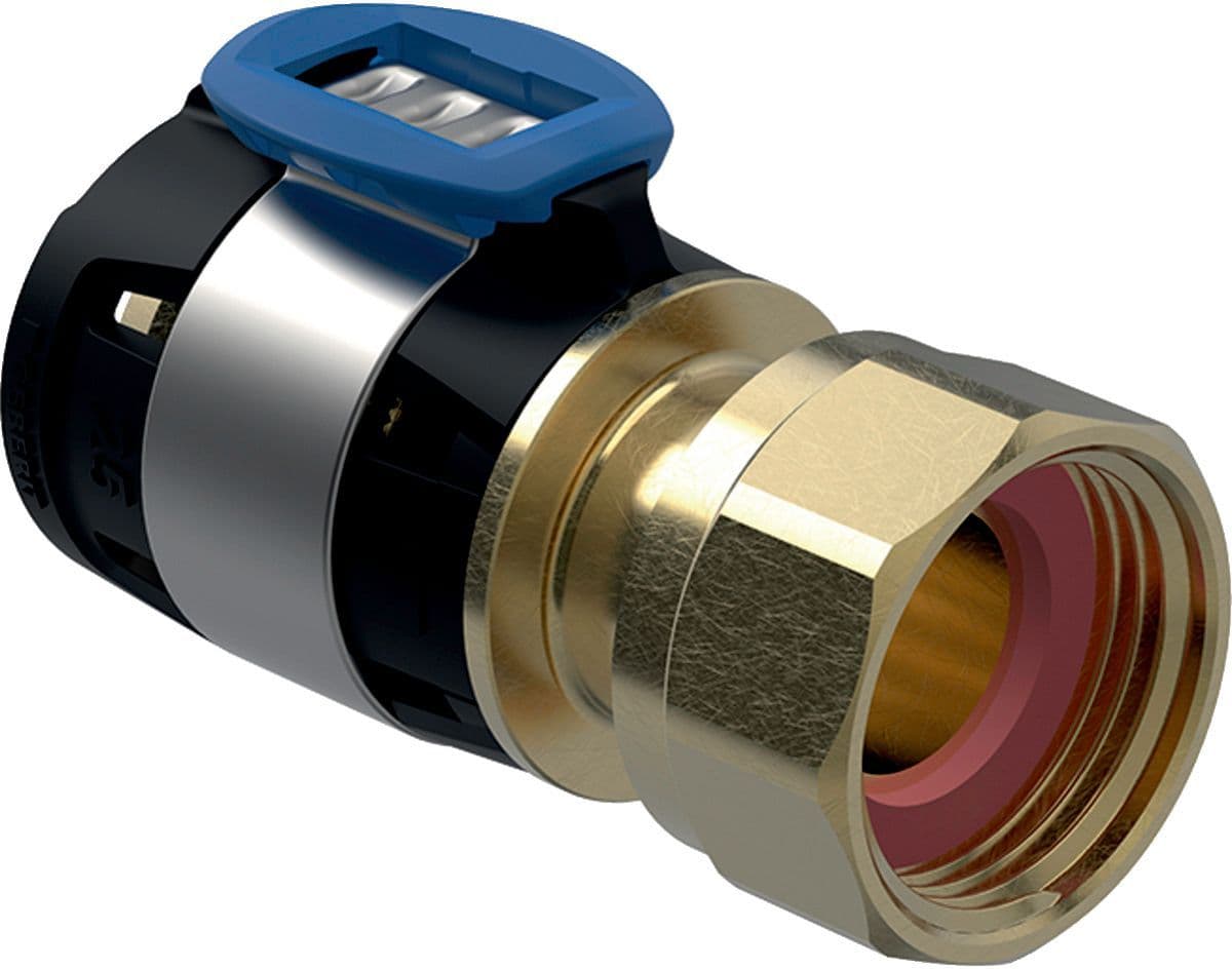 2-DELIGE Koppeling 16MM-3/4"F FlowFit Geberit