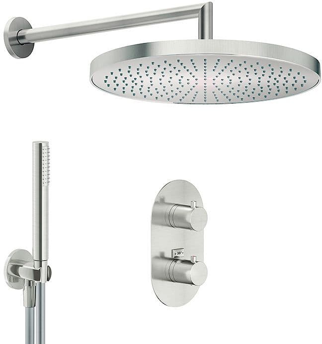 Combinaison douche a encastrer live 250 inox