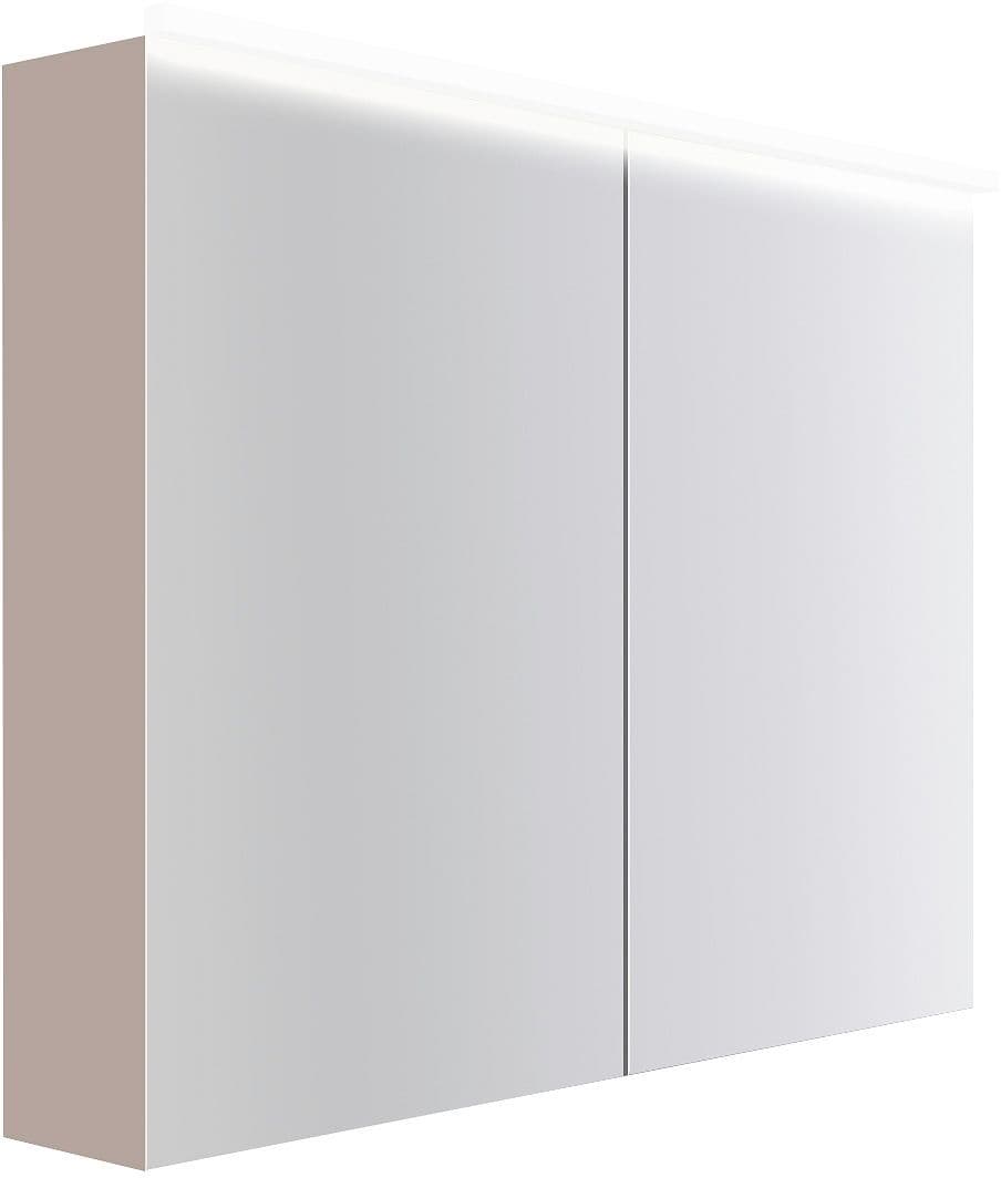 Spiegelkast COFFEE 2 deuren 1000MM 4250K basaltgrijs mat