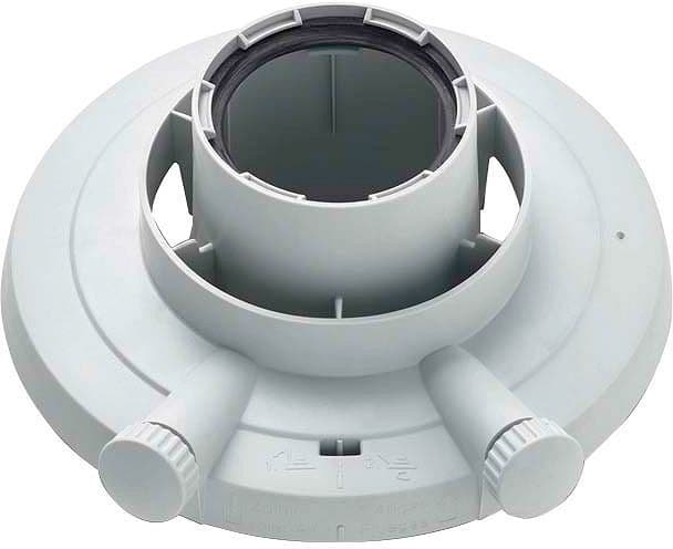 Adaptateur 60/100 pour isotwin-themafast-themaplus-thema Condens as Bulex