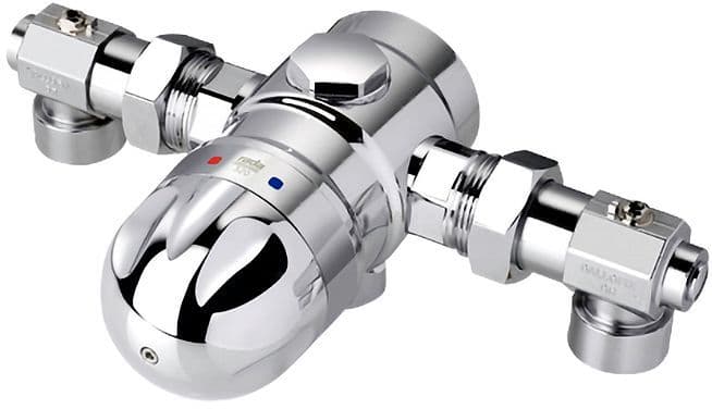 Thermostaat 320IF rada opbouw 4/4" 72L/MIN chroom