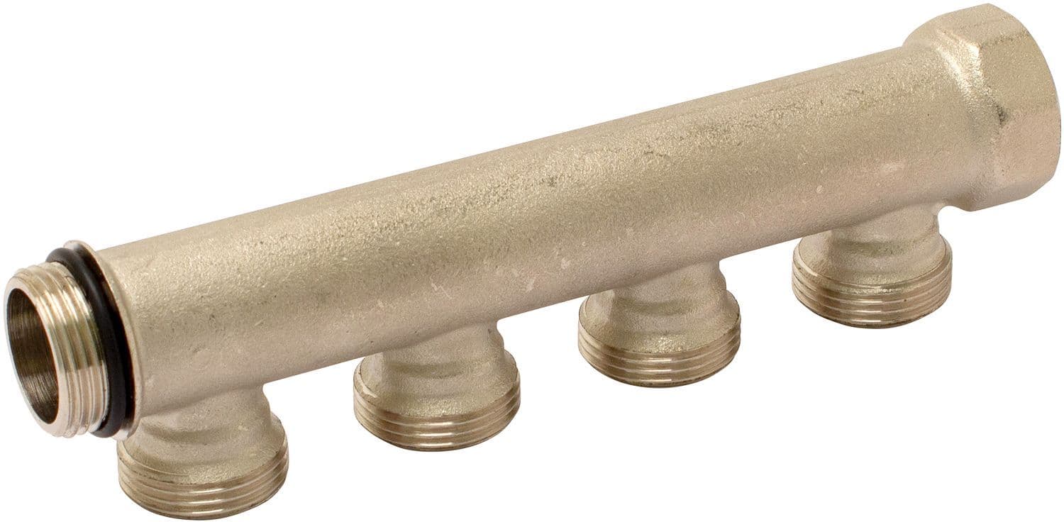 UNI.COLLECTOR 3/4" - 4X3/4"EK ZONDER STOPKRANEN