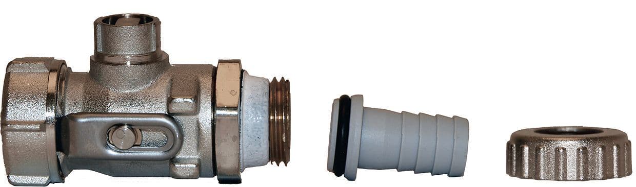 Kogel VUL+AFLAATKR.1/2 stop+sleutel 1/2"