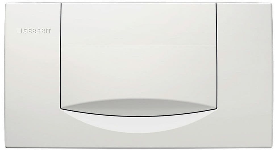 Duwplaat 1-TOETS 200F Geberit wit