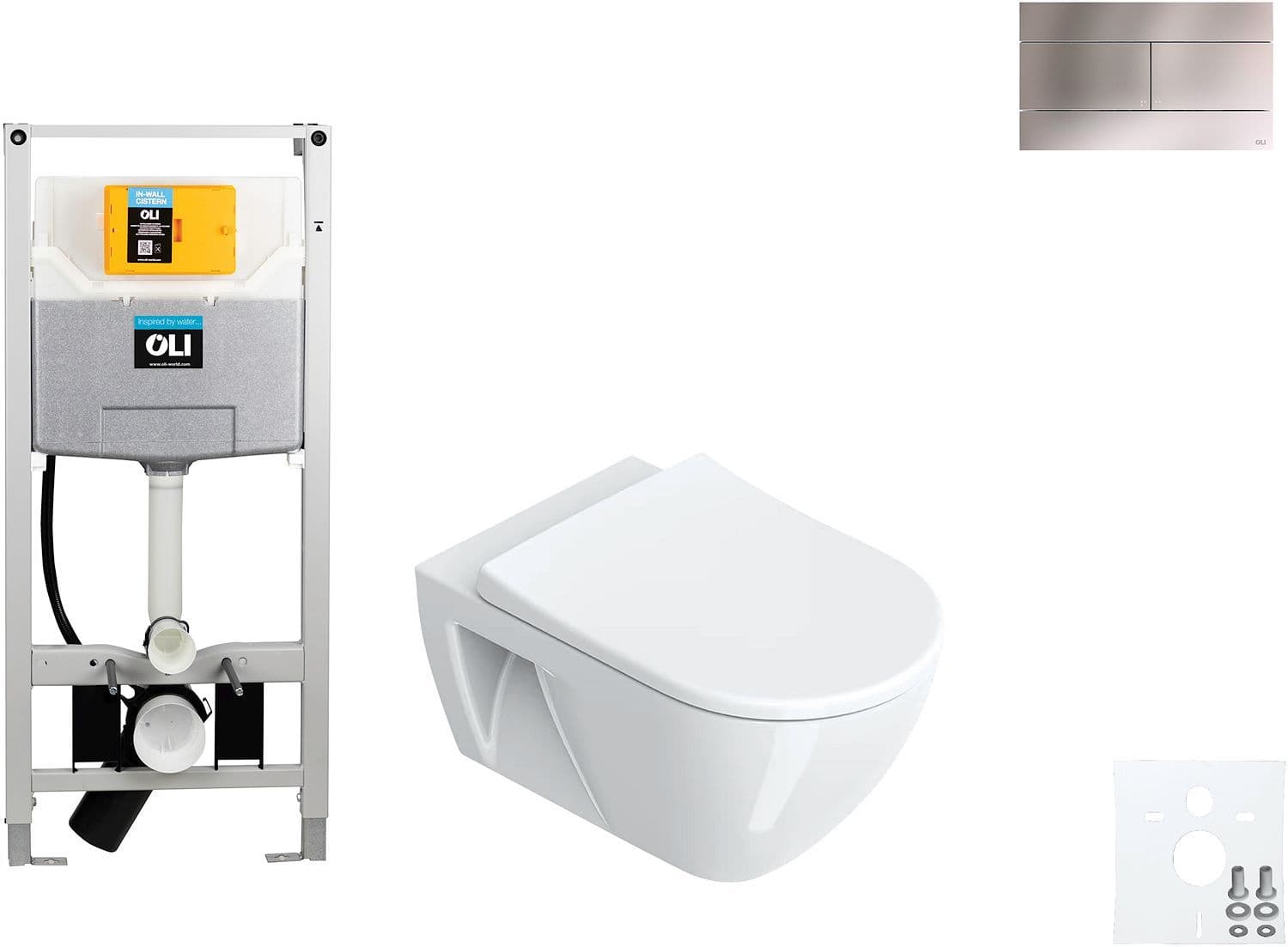 WALLFIX OLI HANGWC SFERA ECO CATALANO SLIM INOX
