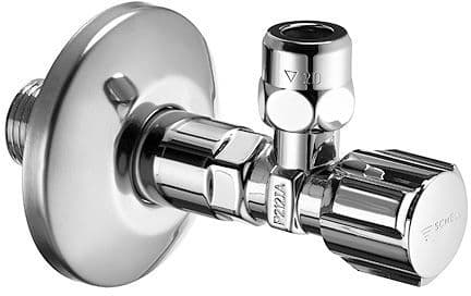 AFSLUITKRAAN COMFORT SCHELL LANG 1/2" CHROOM