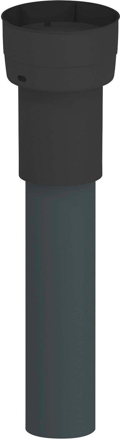 GEISOLEERD DAKDOORVOER EASYAIR 180-200MM ZWART