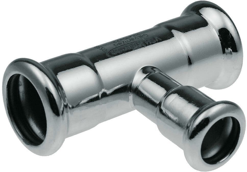 Staalpress reductie T vsh 28-18-28MM