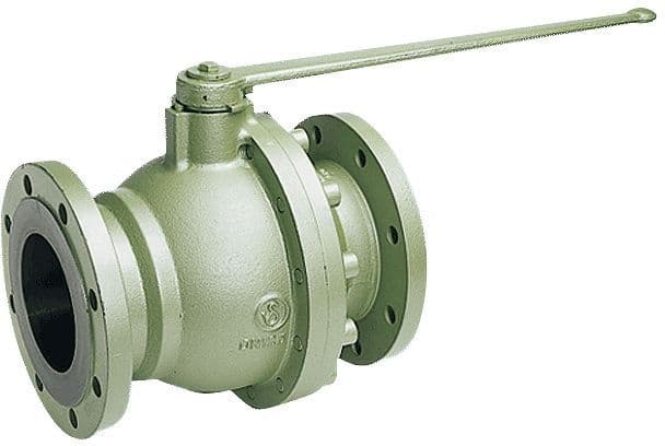 Flensafsluiter gasbolkraan DN125 - PN16