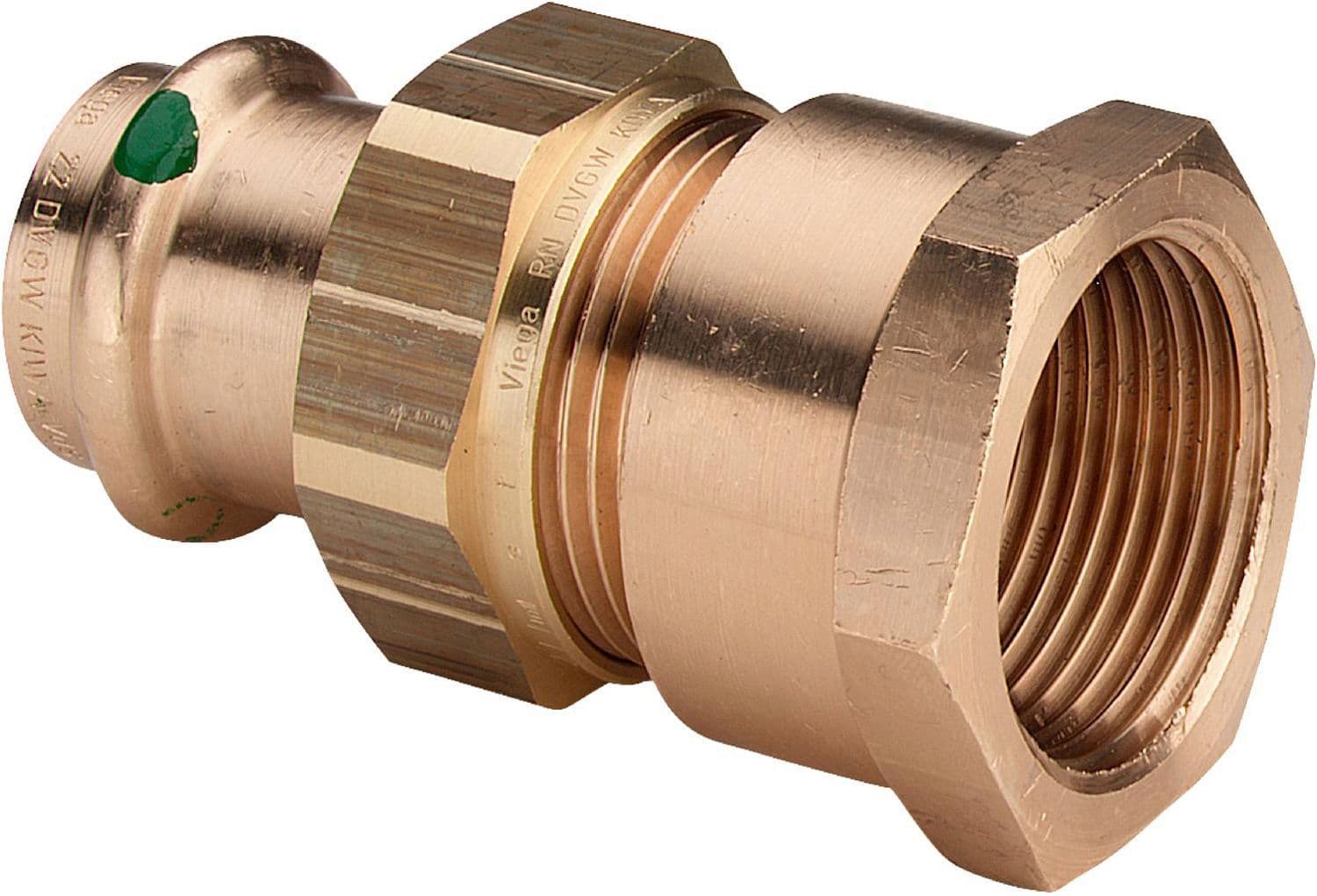 3-DELIGE Koppeling 18MM 3/4"F profipress Viega