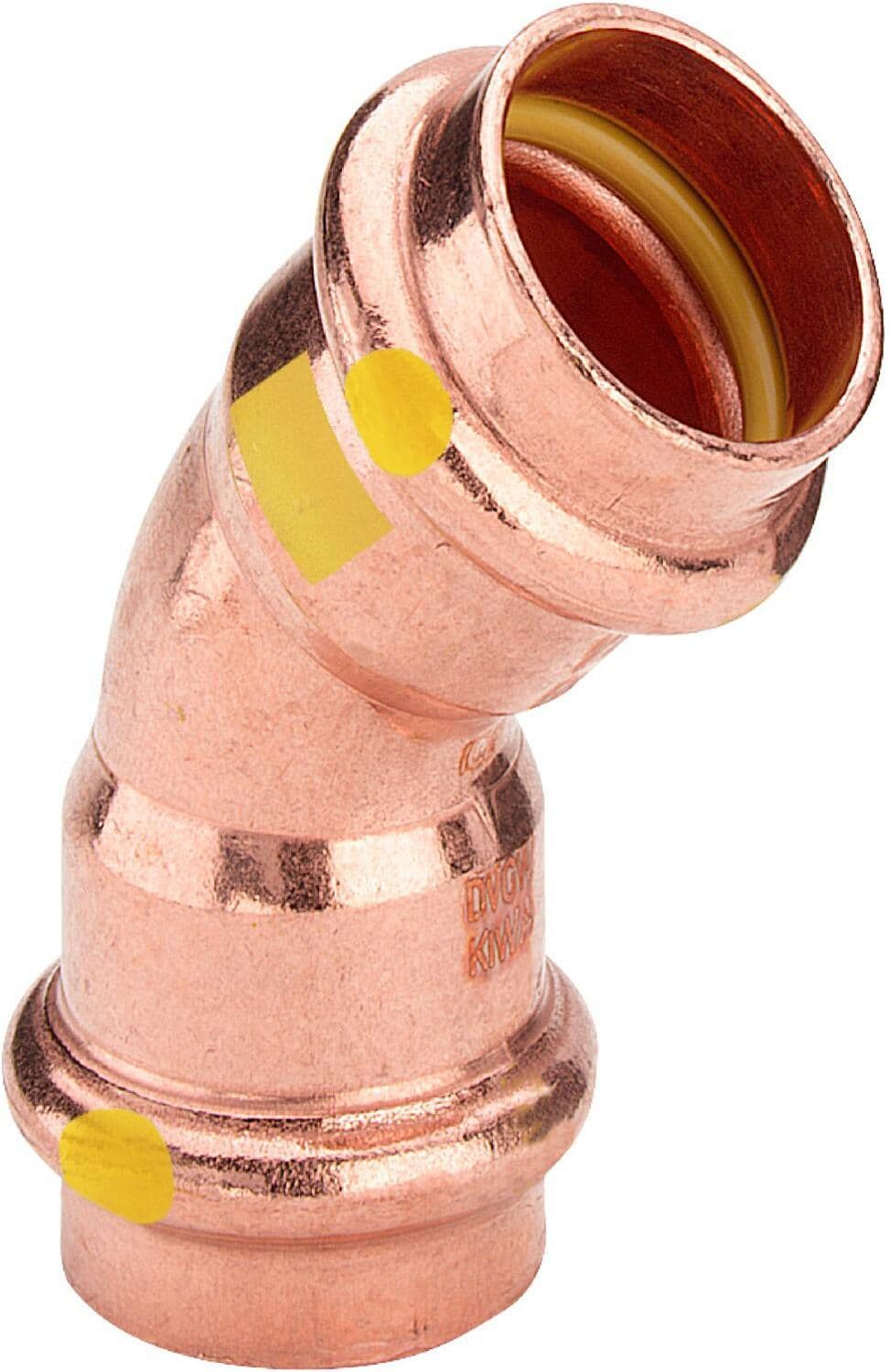 Elleboog 45°FF 28MM profipress gas Viega