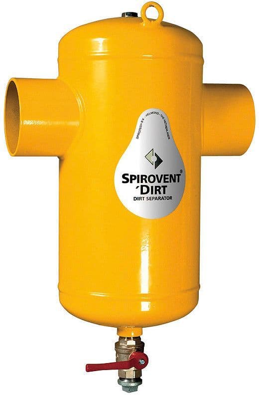 Vuilafscheider spirotrap DN080 lasaansluiting