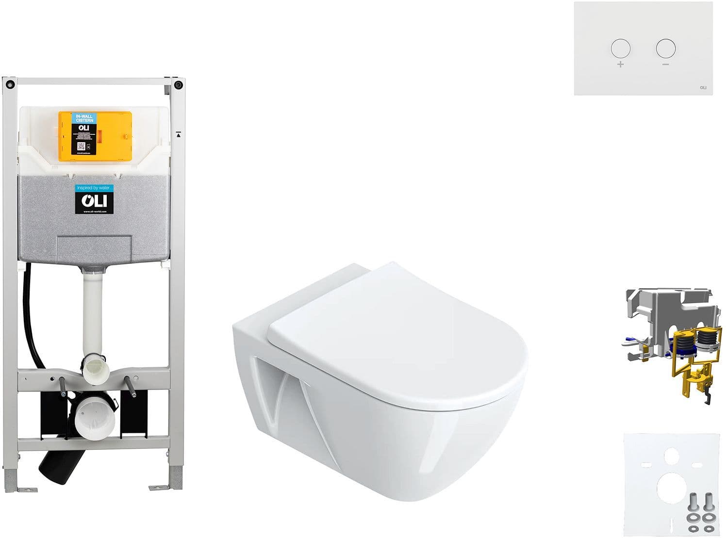 WALLFIX OLI HANGWC SFERA ECO CATALANO BLINK WIT