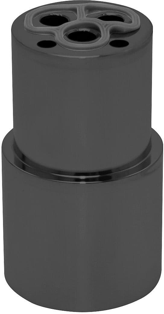 Verlengstuk +35MM voor inbouwkraan lavabo nobili grafite geborsteld