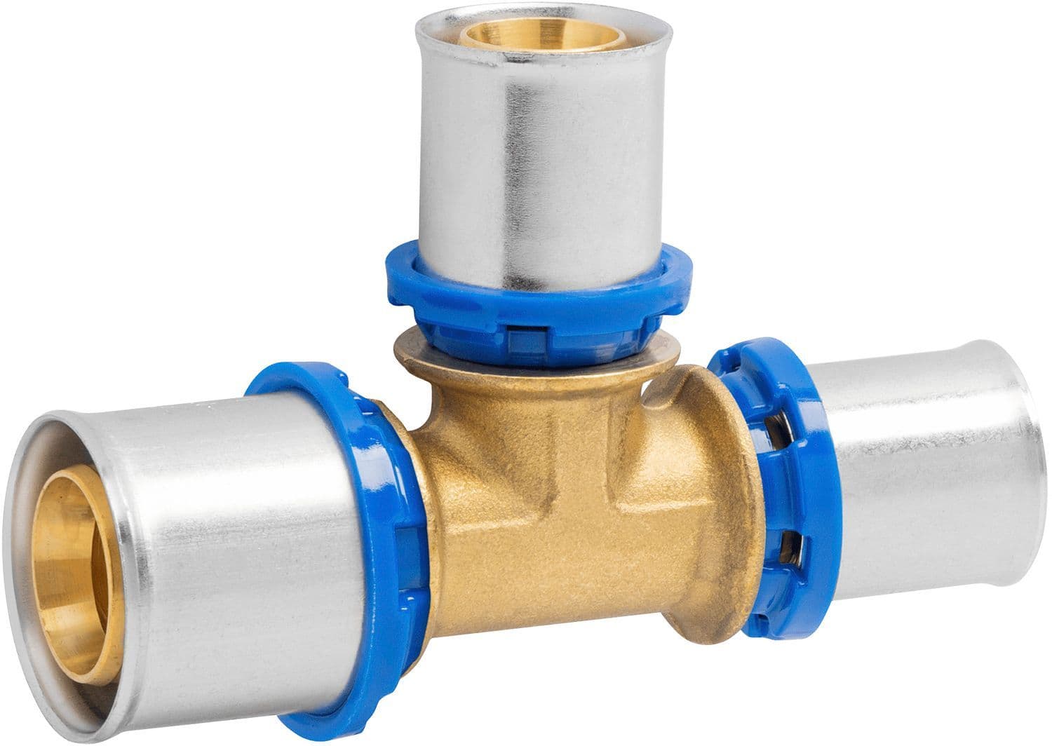Reductie T 26-16-26MM ALUPEX