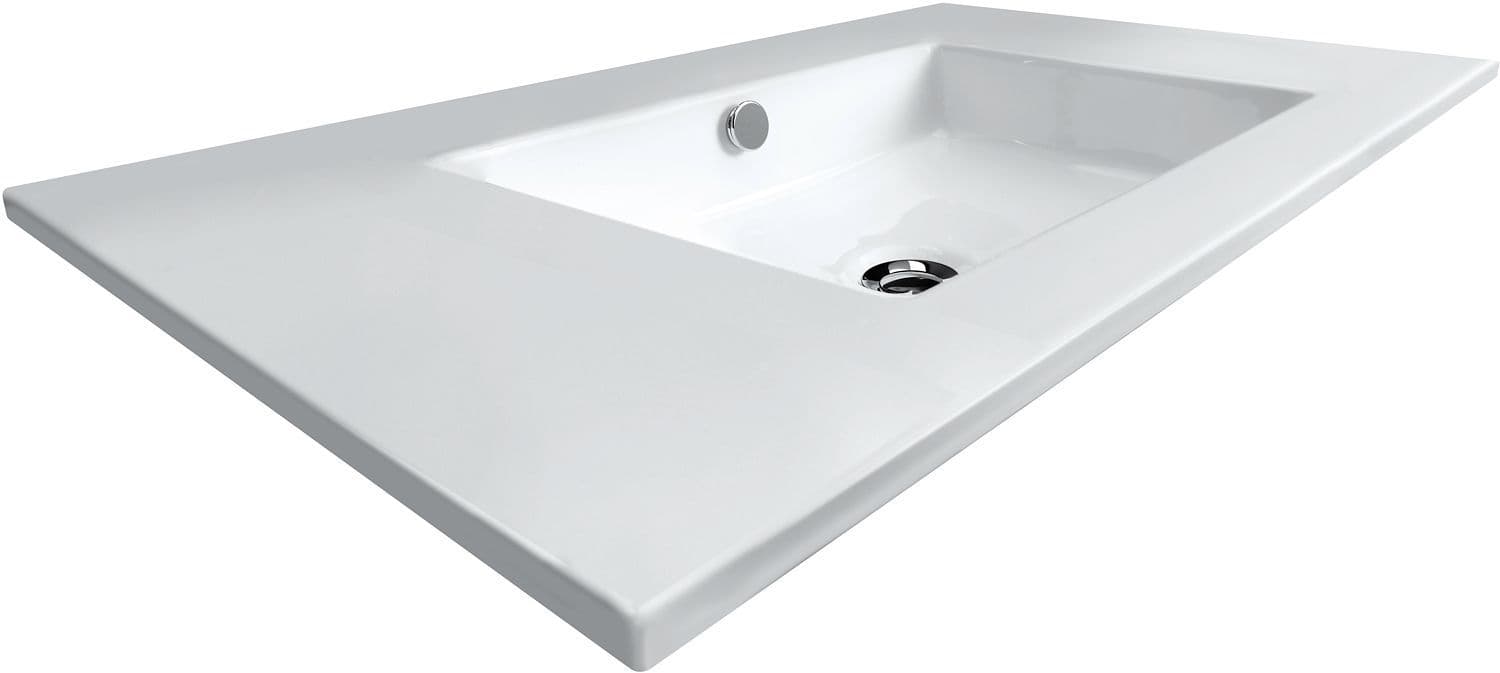 Lavabo combo/molto/puro 91X52CM porselein wit