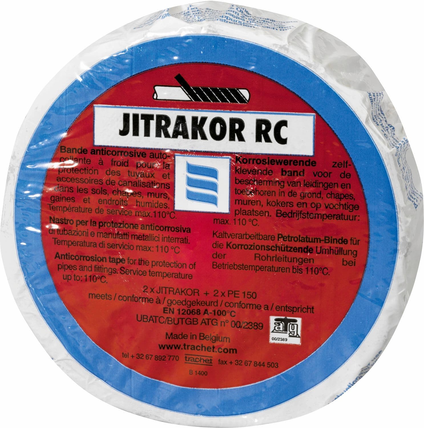 Antikorrosieband jitrakor RC 5CM rol 10M Warm water