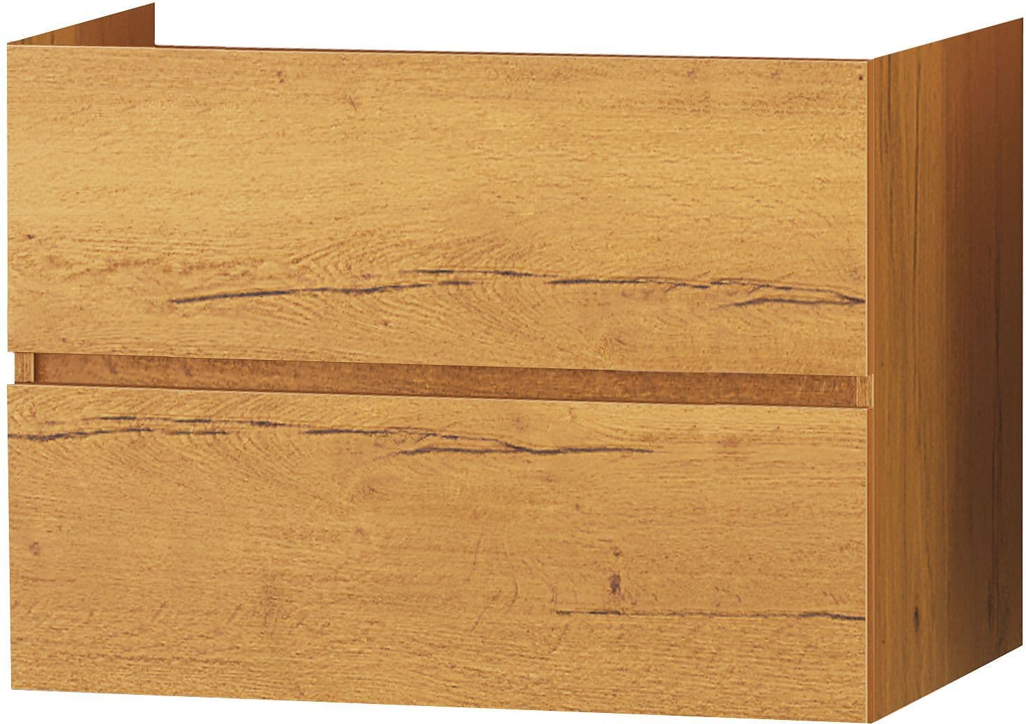 Onderbouw Molto 2 laden 80 eik gold