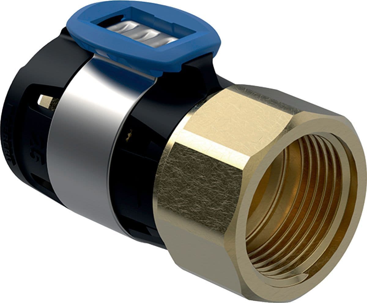 Puntstuk 20MM-1/2"F FlowFit Geberit