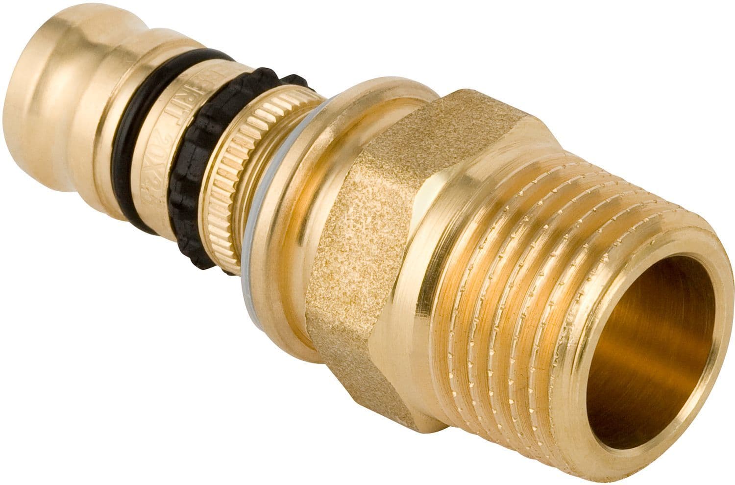 Puntstuk 20MM-1/2"M Mepla Geberit