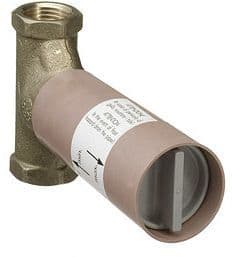 Inbouw stopkraan hg/axor 3/4" 130L/MIN