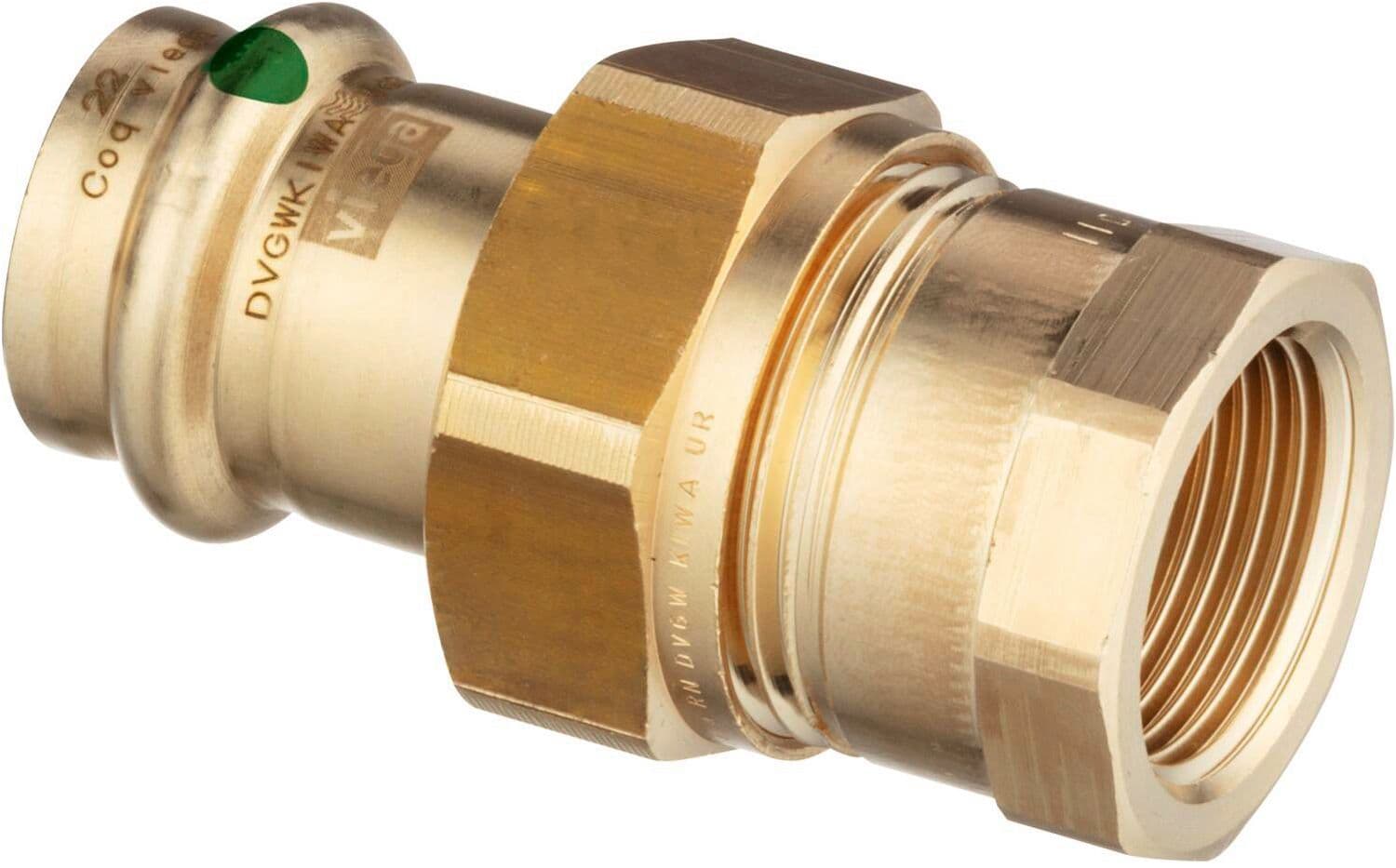 3-DELIGE Koppeling 22MM 1"F profipress