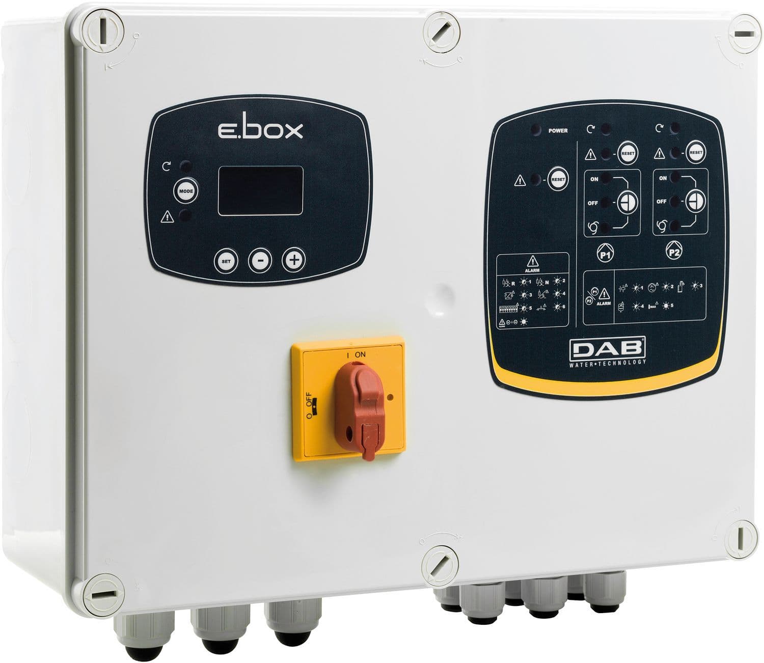 NG panel e.box plus Dab mono/trifasig 1-2POMPS