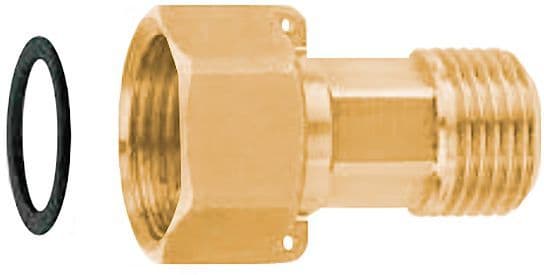 GK Koppeling voor waterteller Fm 3/4"-1/2"
