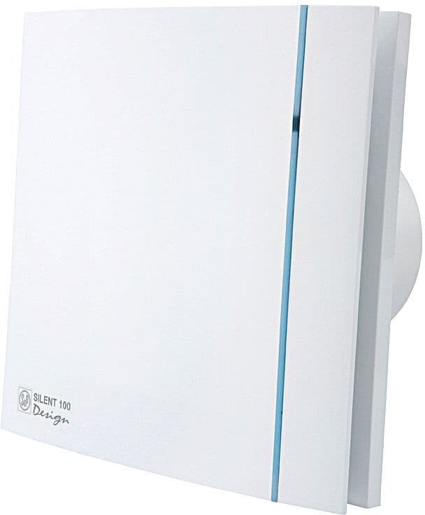 Badkamer ventilator + timer SILENT-100 crz design s<(>&<)>p