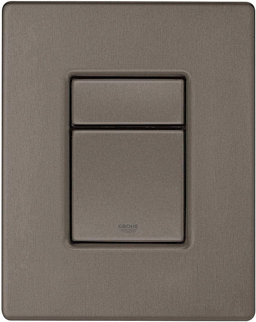 Duwplaat 2-TOETS Cosmo FG brushed hard graphite